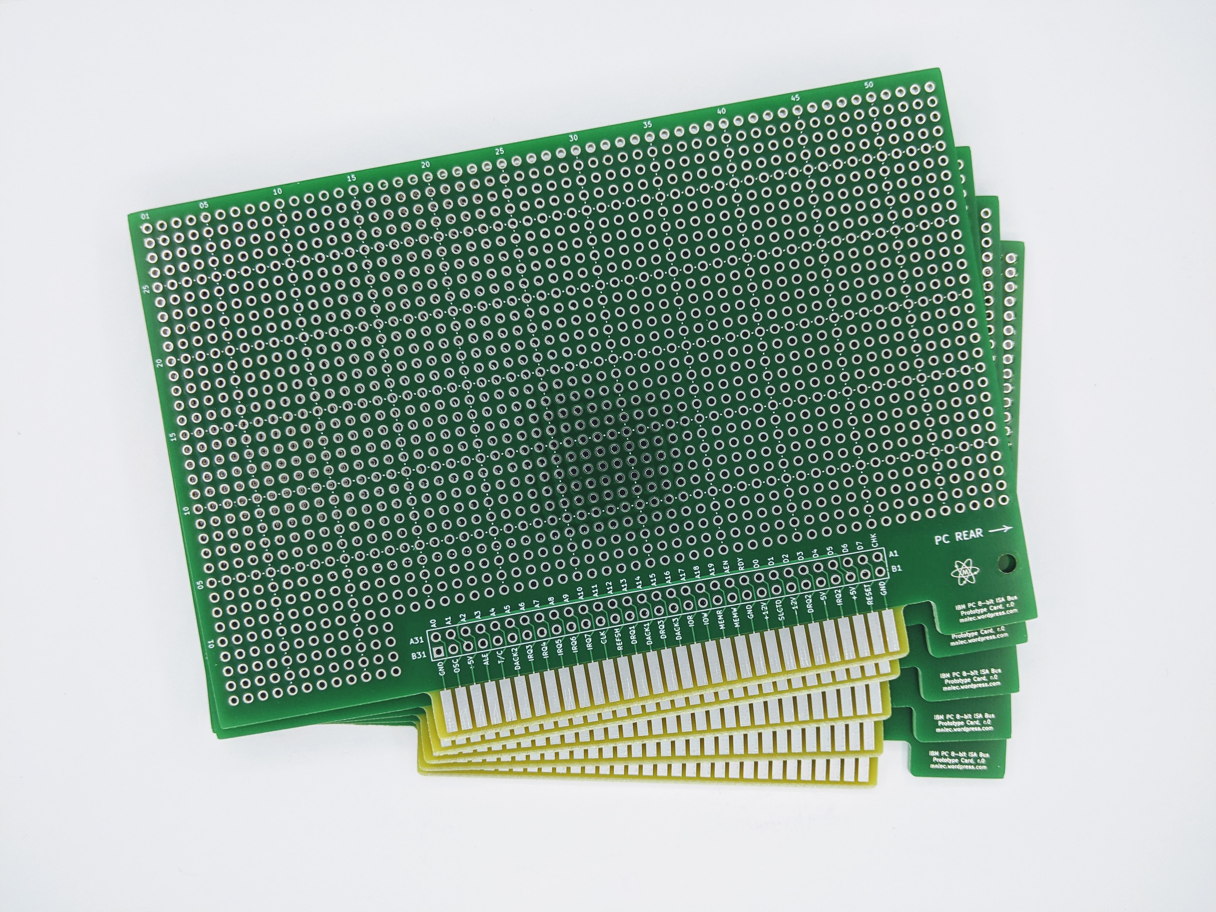 IBM PC XT8-bit ISA Prototype PCB Card XL
