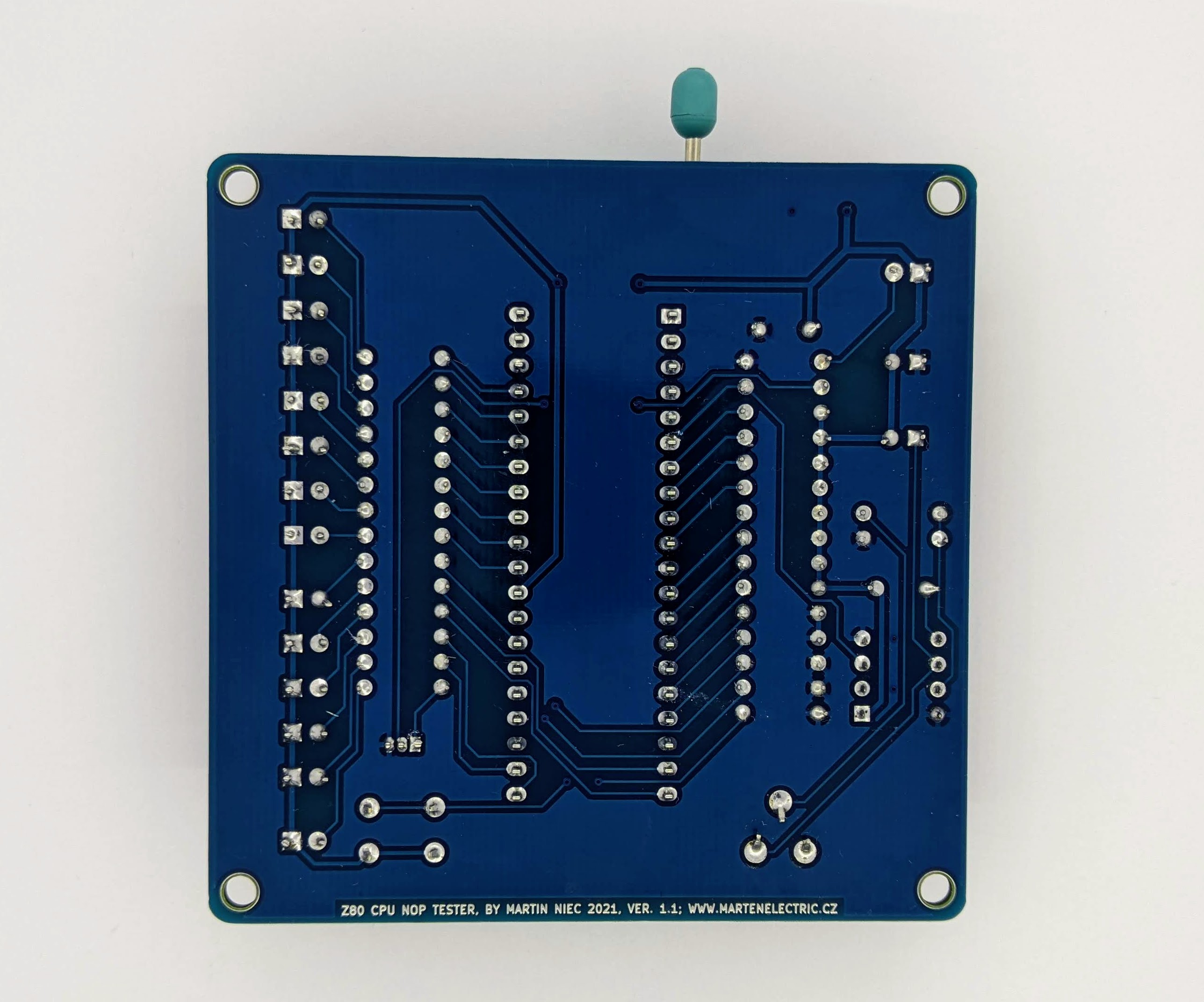 Zilog Z80 CPU NOP Tester | Marten Electric 電気テン @ Home